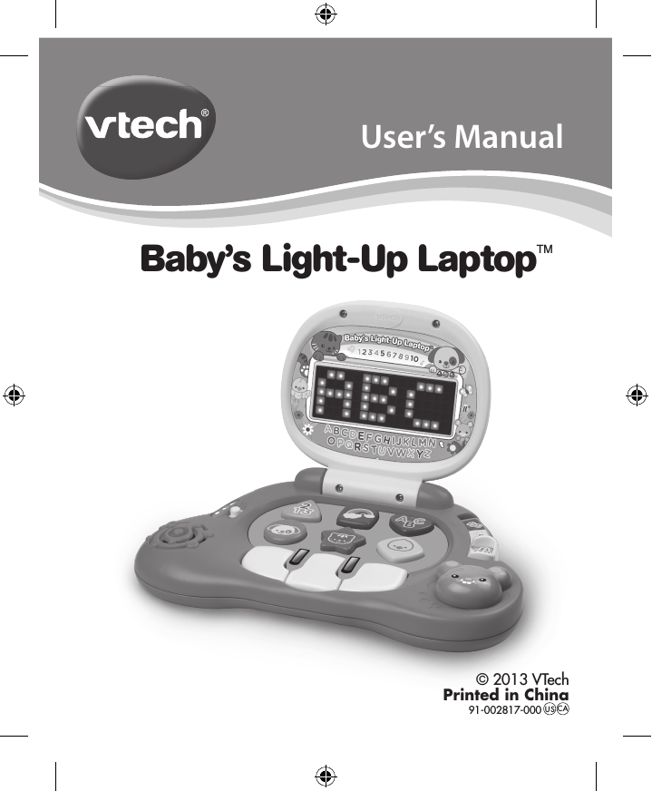 Baby's Light-Up Laptop Pink