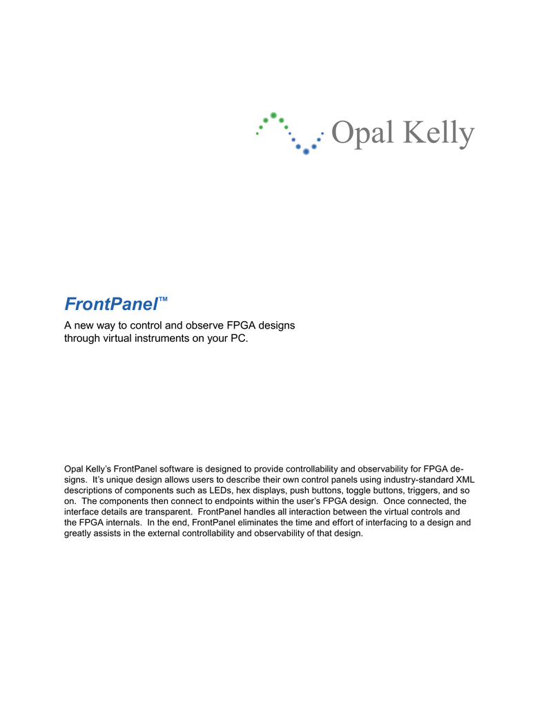 Frontpanel Download Opel Kelly