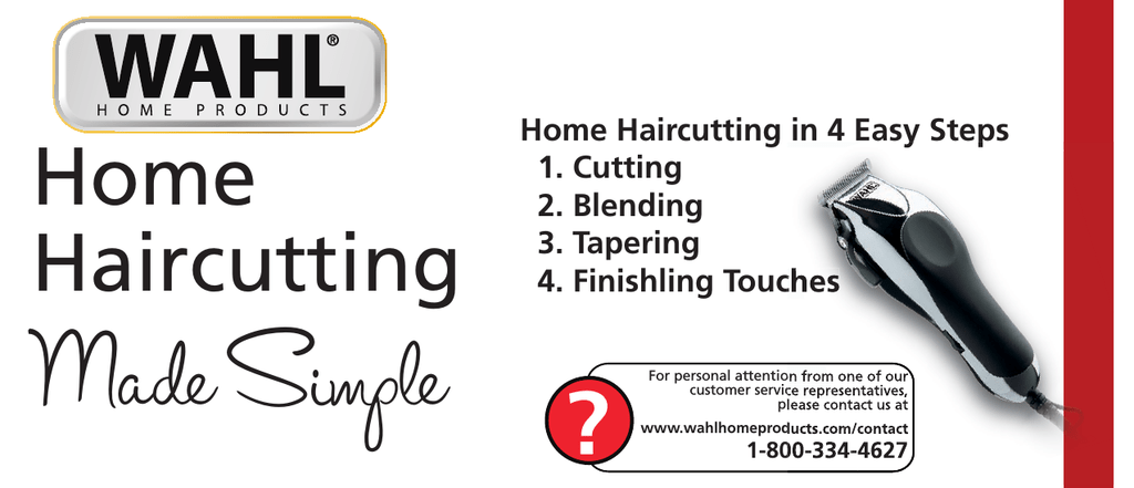 wahl home haircutting made simple pdf