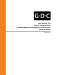 GDC SX-2001A SERIES User Manual - Digital Cinema Server