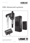 LINAK CBH Advanced, LA27, SMPS 001, SMPS 002, SMPS 006, HB20, HC20, MD 1000D2, Lightplug 001, LED Lightbox 001, DC Connector 001, USB Connector 001 User Manual