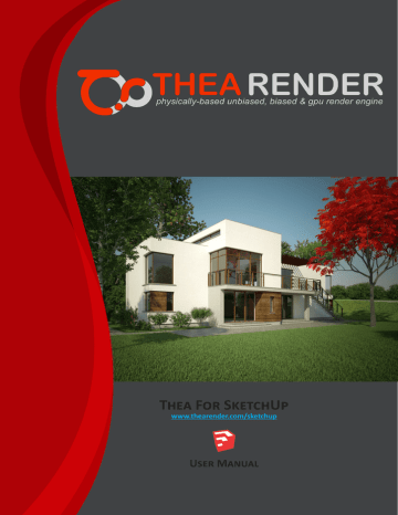 thea render for sketchup tutorial