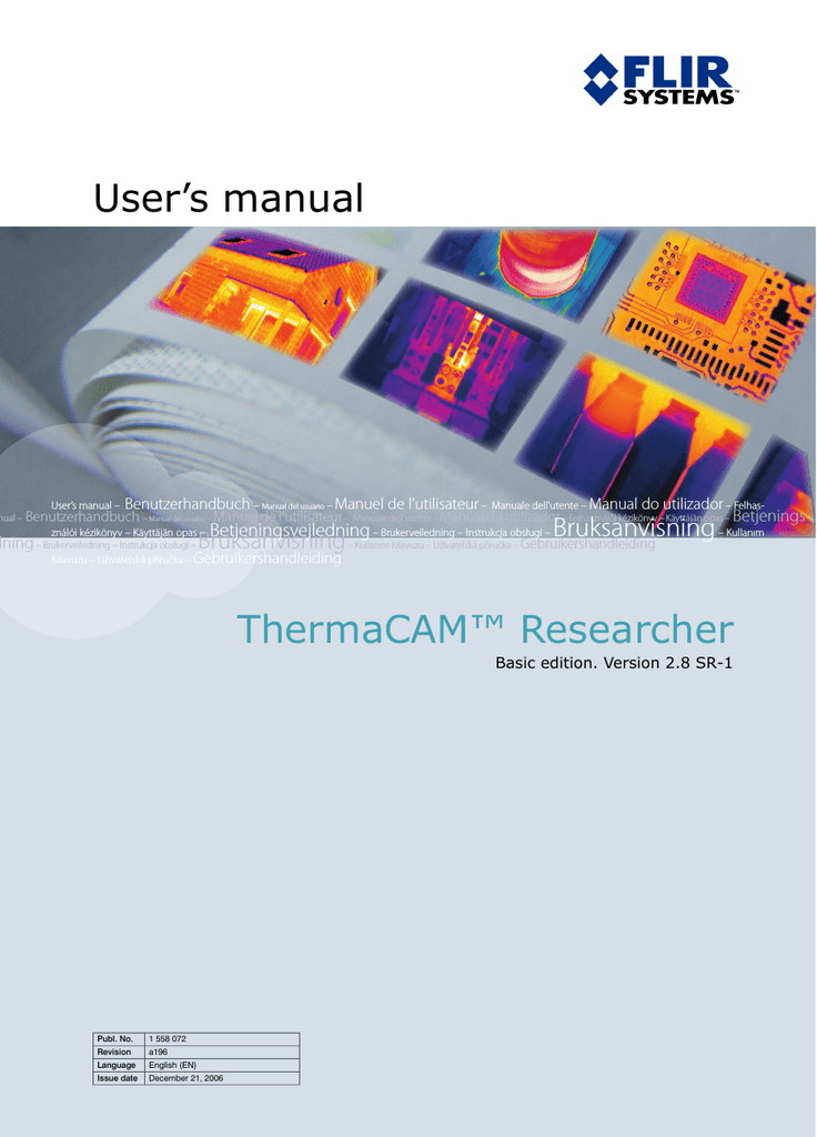 Thermacam Researcher Serial Number