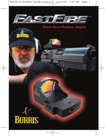 Burris Fastfire User Guide Manualzz