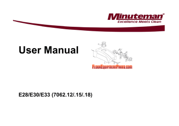 Minuteman E30 User manual | Manualzz