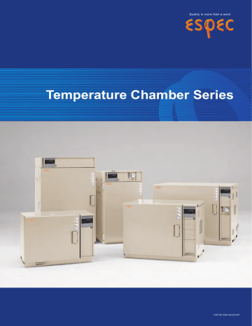 Temperature Chamber Series | Manualzz
