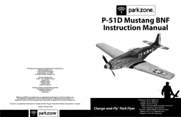 P-51D Mustang BNF Instruction Manual | Manualzz