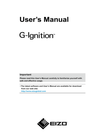 User`s Manual | Manualzz