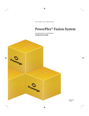 PowerPlex® Fusion System | Manualzz