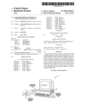 Usb To Serial Adapter U.s.patent Nos Driver