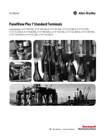 PanelView Plus 7 Standard Terminals User Manual | Manualzz