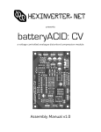 Hexinverter batteryACID CV Manual | AI Chat &amp; PDF