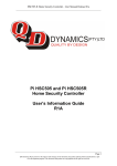 HSC505 &amp; HSC505R Home Security Controller User's Guide