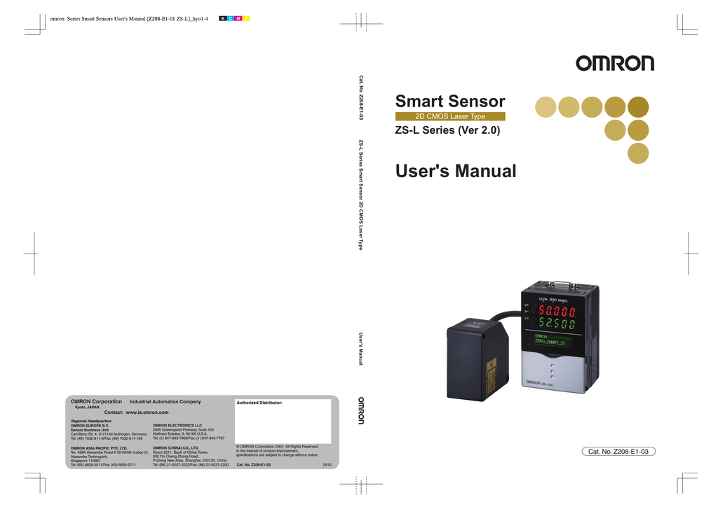 ZSL Series (Ver 2.0) Smart Sensor User`s Manual Manualzz