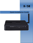 X-50 Telephone System Quick Installation Guide
