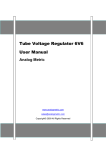 Analog Metric 6V6 Voltage Regulator Manual | AI Chat &amp; PDF