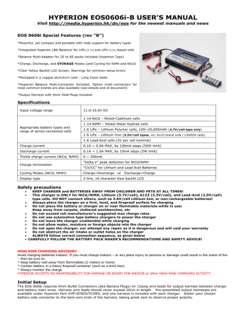 Hyperion Eos0606i Dc B User Manual Manualzz