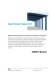 Steel Portal Frame EC3 User Manual
