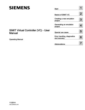 SIMIT Virtual Controller (VC) - User Manual | Manualzz