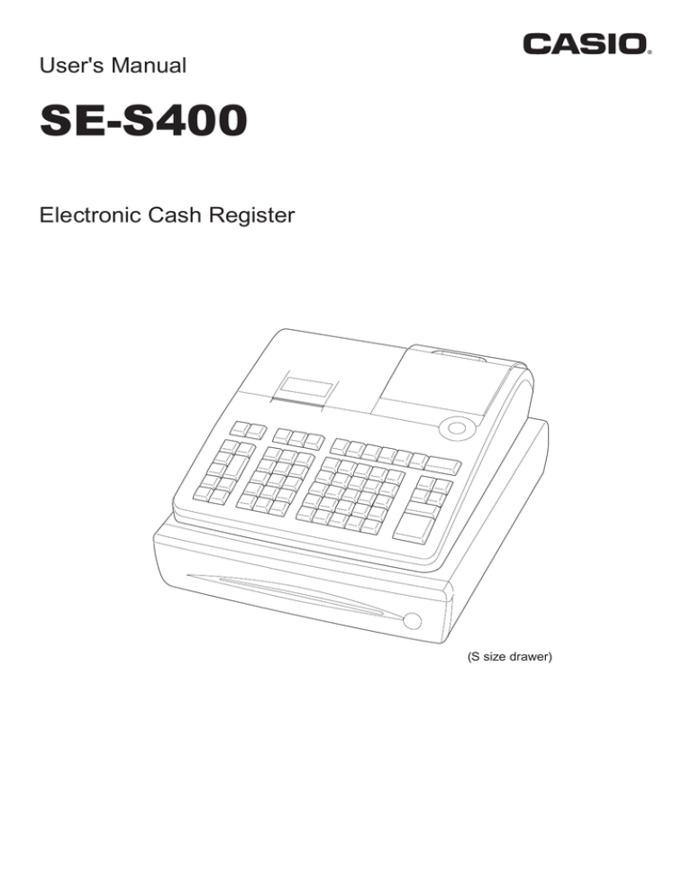 Casio Se S400 Manual Manualzz