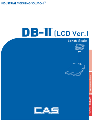 CAS DB-II series Owner's Manual | Manualzz