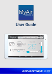 Advantage Air MyAir Series 5 User Guide