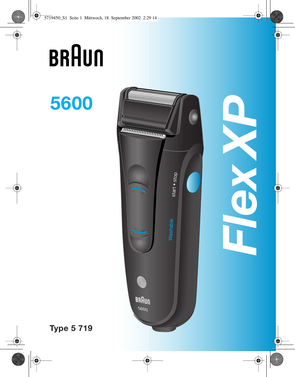 5600 Flex Xp Service Braun Com Manualzz