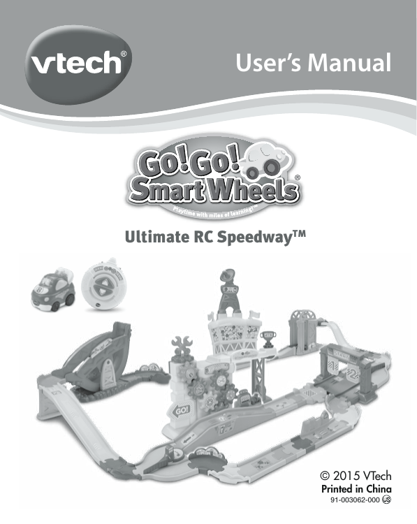 VTech Go Go Smart Wheels Car User 