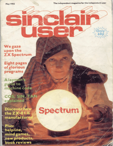 Sinclair User Retro Computer Resource Manualzz