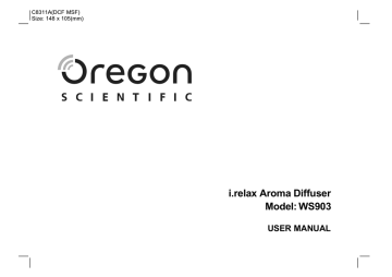 Oregon WS903 Owner Manual | Manualzz