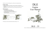 DLE 55 Engine User Manual