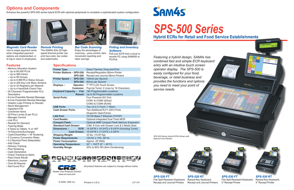 SAM4s ER900 Sps300 series Flat Cash Register Keyboard Cover By Point Of Sale Team 300 900
