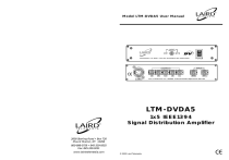 その他 LAIRD LTM-DVDA5 Laird LTM-DVDA5 User manual | Manualzz