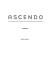 ASCENDO Loudspeaker System M MF-2 User Manual