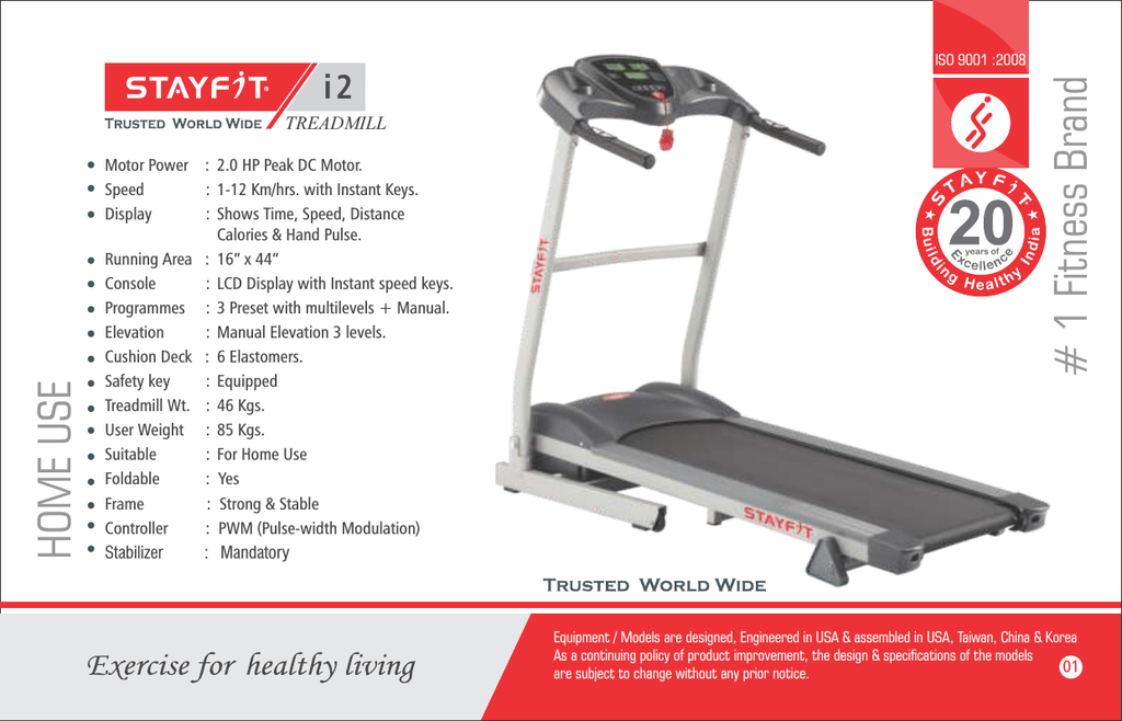 Stayfit treadmill i6 discount price