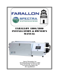 Spectra Farallon 1800, Farallon 2800 Installation &amp; Owner's Manual