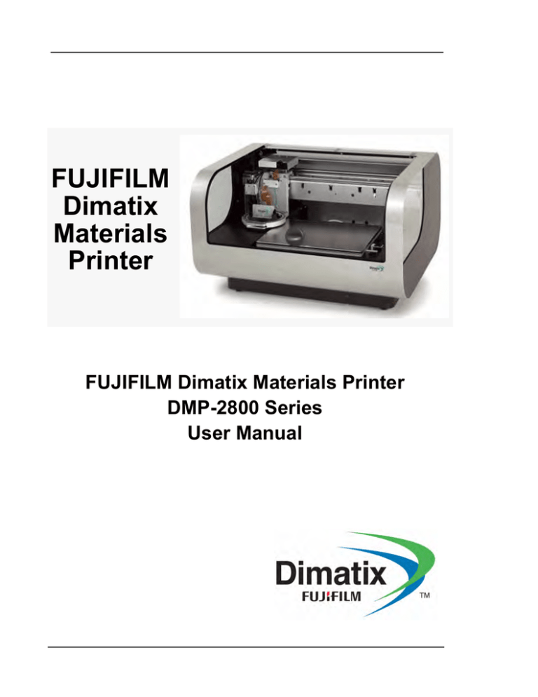 fujifilm dimatix printer