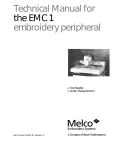Melco EMC 1 Technical Manual