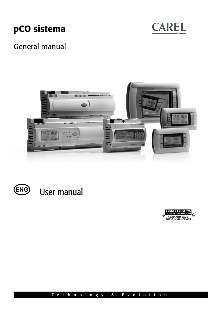 Схема подключения carel pco