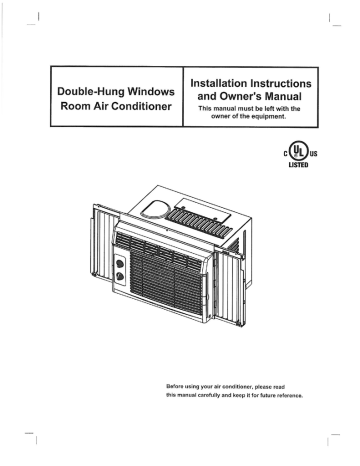 Fedders Window Air Conditioner User Manual | Manualzz  Frigidaire Air Conditioner Wiring Diagram Fac127p1a    Manualzz