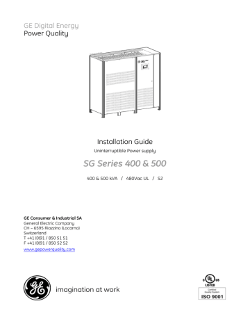 SG Series 400 & 500 | Manualzz