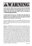 Cabrinha Switchblade 2014, Chaos 2014, Drifter 2014, Contra 2014, Vector 2014, Velocity 2014 User manual