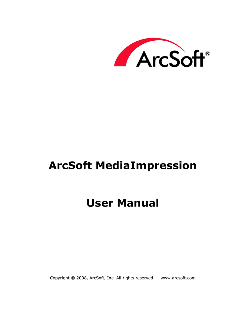 2.2.2.8 SHARE. ArcSoft MediaImpression Manualzz