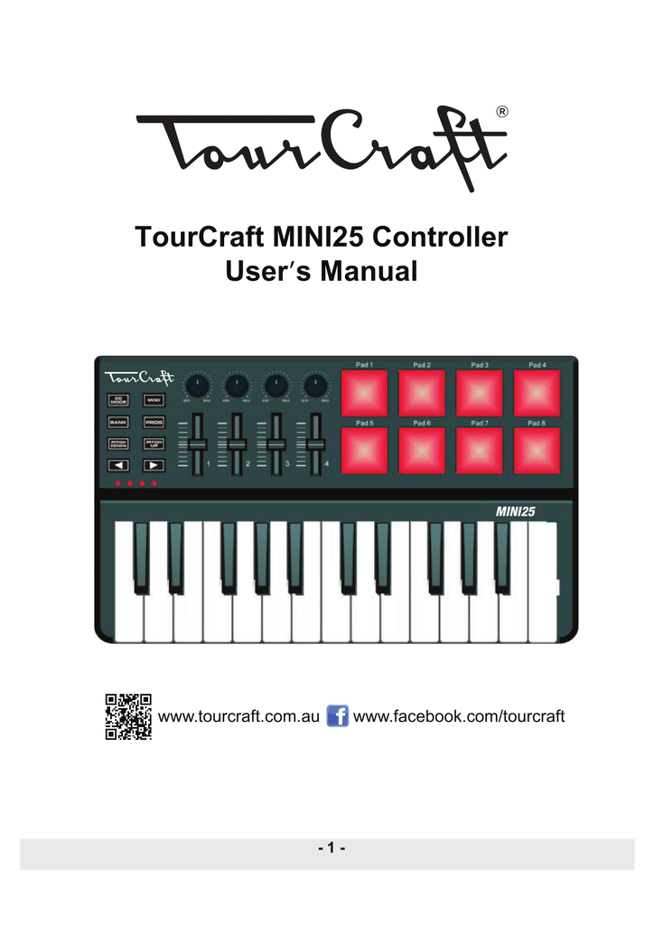 Tourcraft Mini25 User Manual Manualzz Tourcraft Mini25 User Manual Manualzz