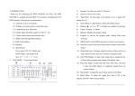 DMX 512 Controller DMX MASTER 1921, DMX MASTER 1922 User Manual