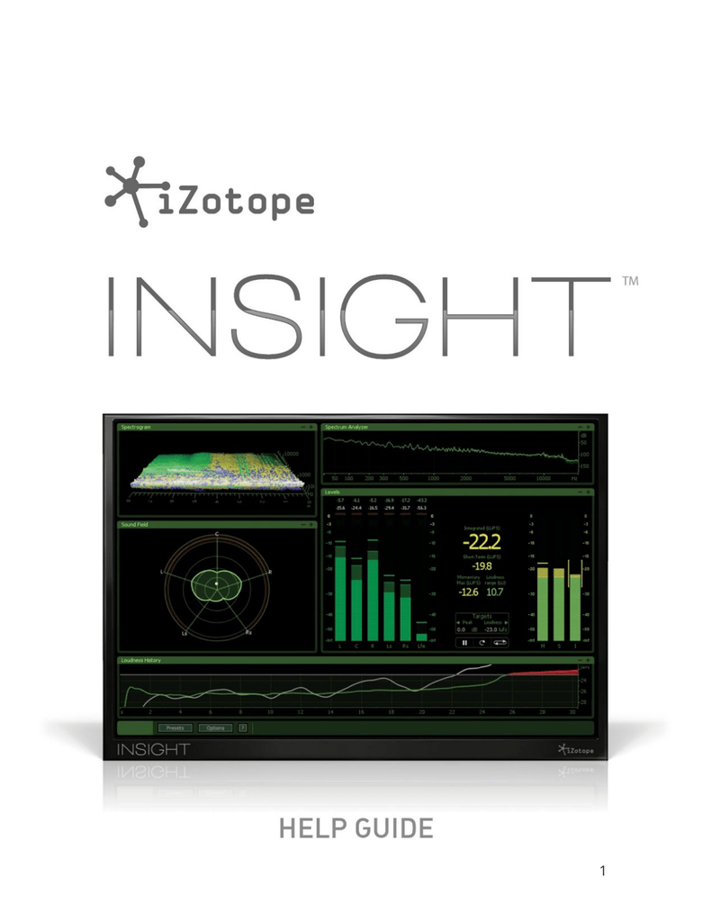 Izotope ozone 5. IZOTOPE Insight 2.