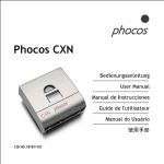 Solar Charge Controller CXN 10, CXN 20, CXN 40 User Manual