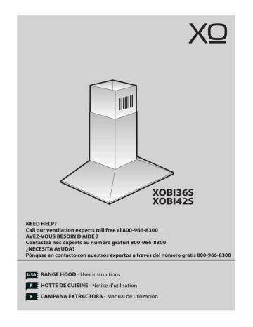 XO XOBI36S Range Hood Owner's Manual | Manualzz