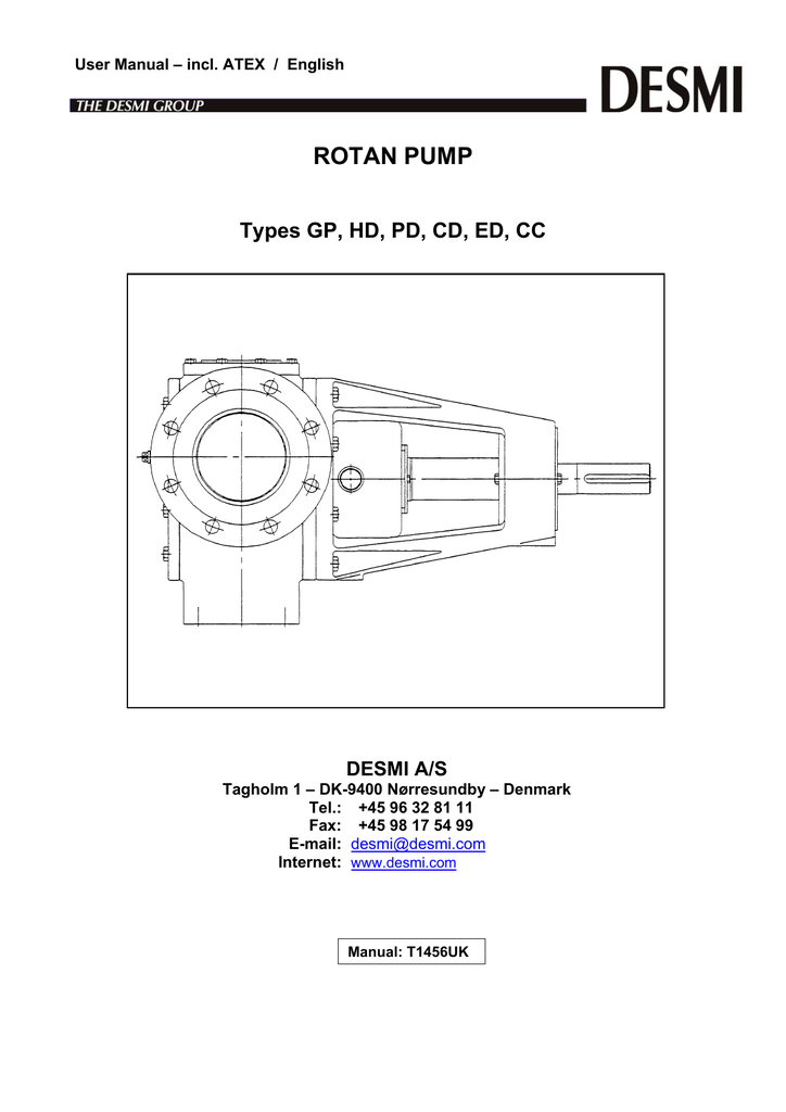 Rotan Pump Manualzz