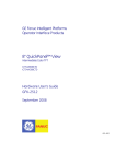 GE Fanuc QuickPanel View IC754VBI08CTD, IC754VGI08CTD Hardware User's Guide